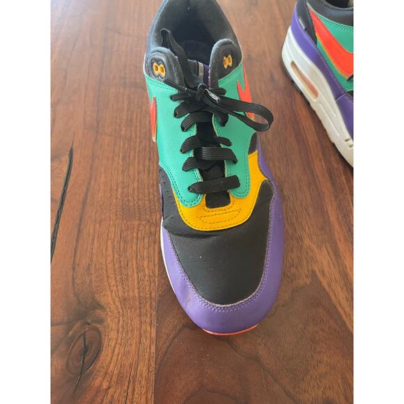 12 Men’s Nike Air Max 1 Se windbreaker 2019 A01021-623 y2k color block purple main image 8